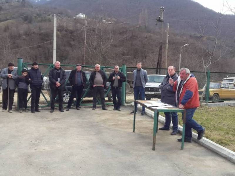 ცაგერის მუნიციპალიტეტის სოფლებში - ისუნდერში, მახურაში, ოყურეშსა და ოფიტარაში „სოფლის...